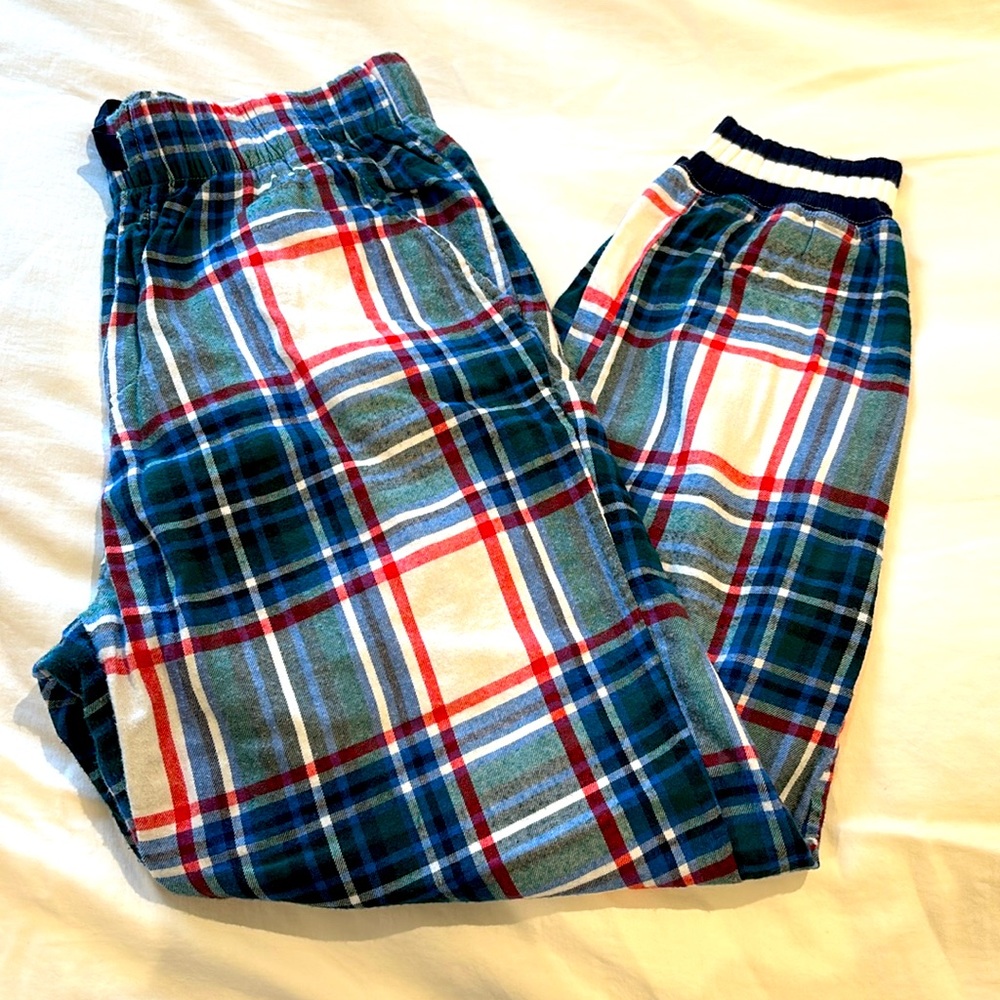 Aerie flannel jogger pajama pants (M)